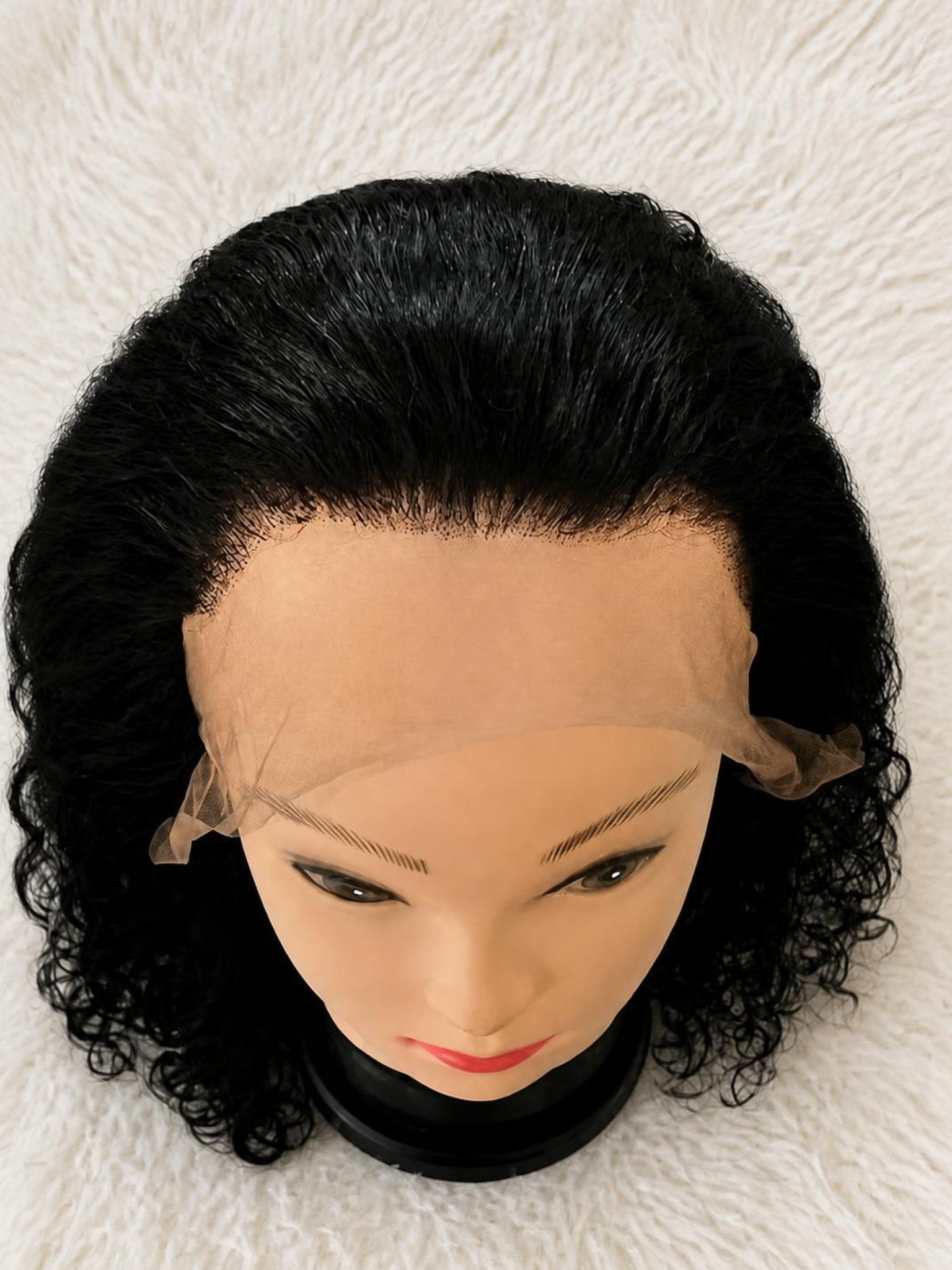 13x4 High Density curly water wave wig