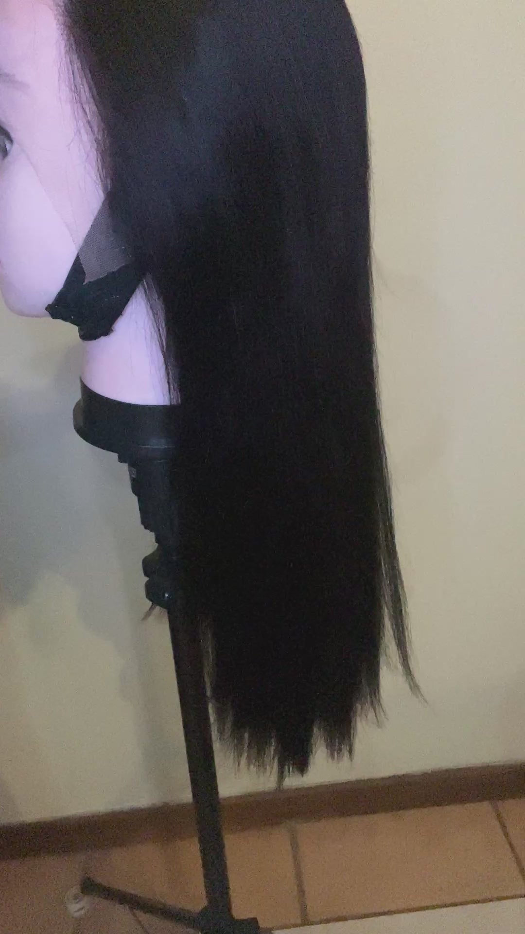 13x4 High Density straight wig